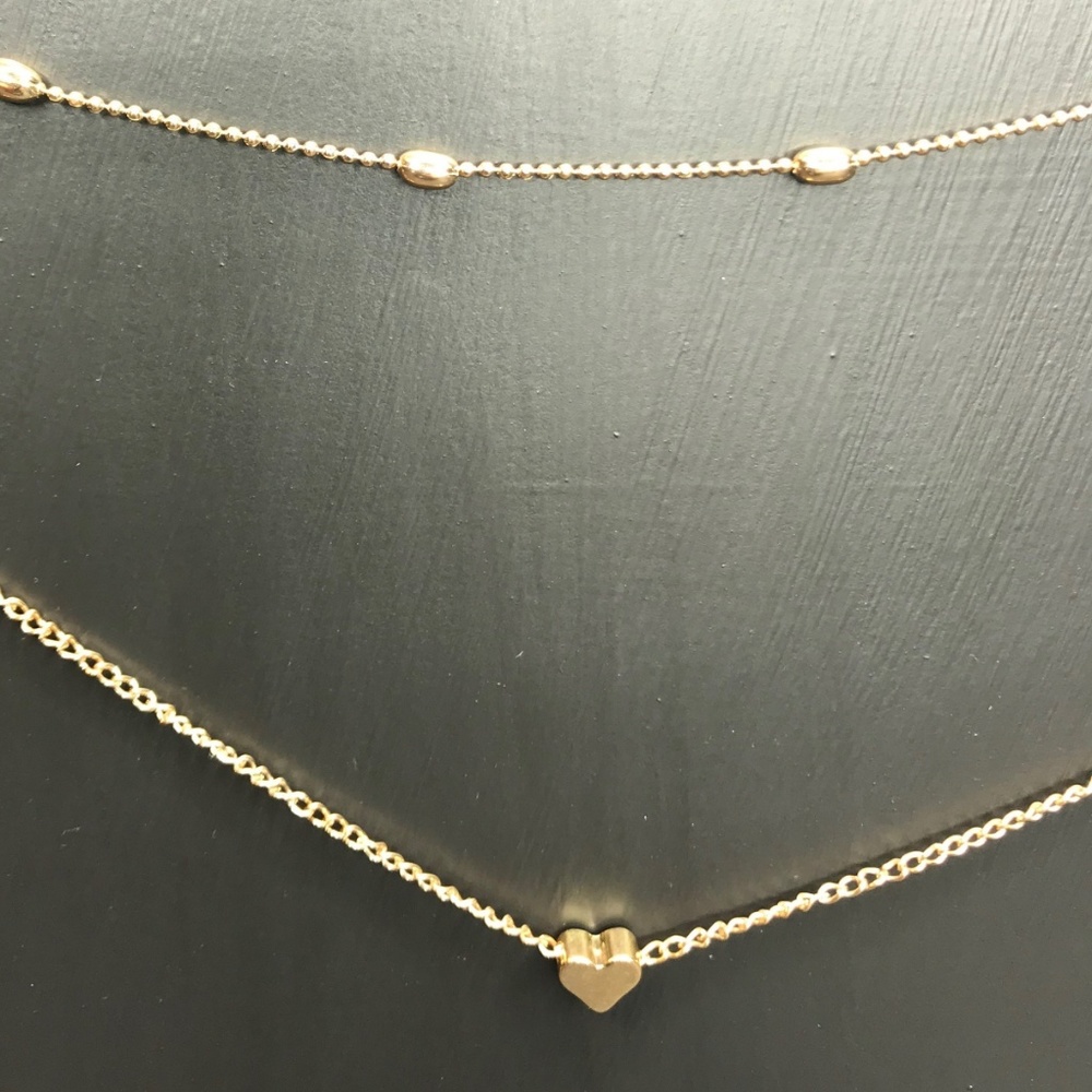 🆑 Sweet Heart Chain Necklace - Picture 3 of 4